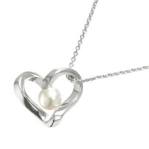 MIKIMOTO Akoya Pearl 6.2mm Necklace 18K White Gold 750 90275742